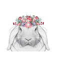 Rebekah the Rabbit with Protea Crown- Full Face