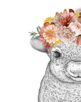 Sofia the Sheep with Flower Crown