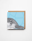 Susan the Sea Turtle Greeting Card