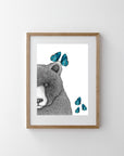 Beryl the Bear with Butterflies