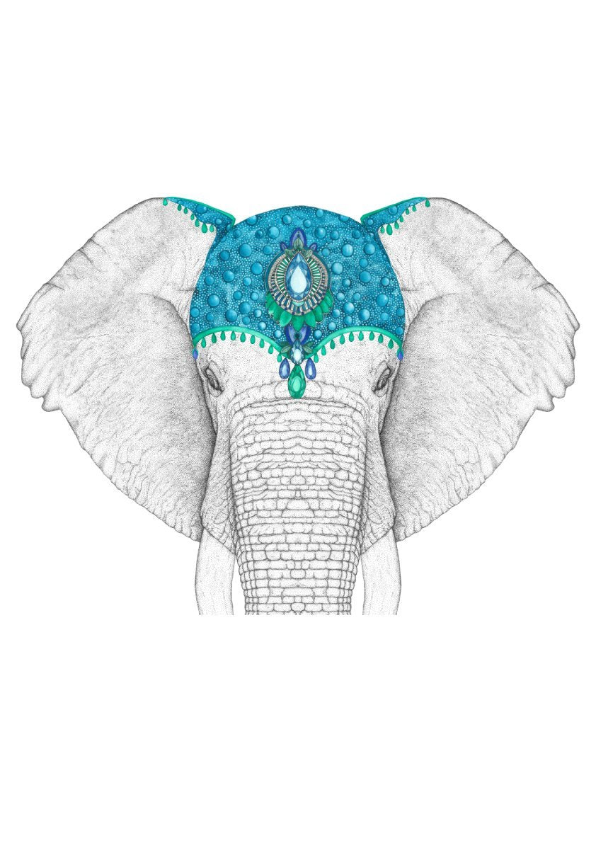 Drawstring Short Elephant | Bamboo Trading Company