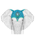 Ethan the Elephant with Jewel Crown- Full Face