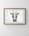 Georgi the Giraffe with Dandelions- Full Face