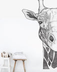 Georgi the Giraffe Removable Wall Decal