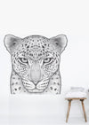 Luca the Leopard Full Face Removable Wall Decal