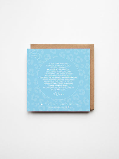 Luca the Leopard Greeting Card