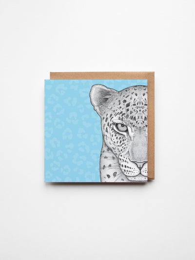 Luca the Leopard Greeting Card