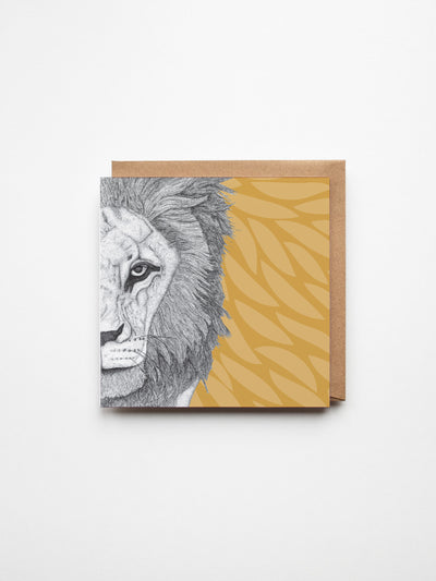 Leo the Lion Greeting Card
