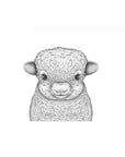 Sofia the Sheep- Full face