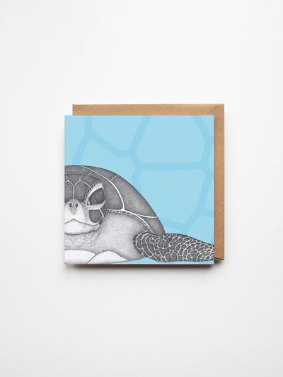 Susan the Sea Turtle Greeting Card