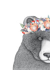 Beryl the Bear with Protea Crown