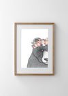 Beryl the Bear with Protea Crown