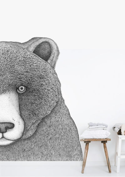 Beryl the Bear Removable Wall Decal