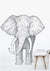 Ellie the Elephant Removable Wall Decal