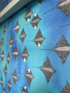 Spotted Eagle Ray Stingray Removable Wallpaper