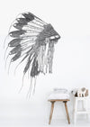 Indian Headdress Removable Wall Decal