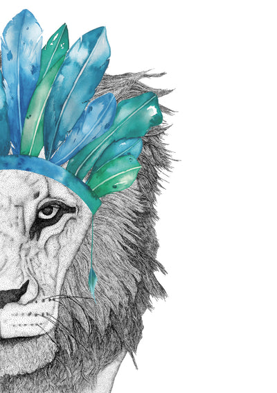 Leo the Lion with Feather Crown 2nd Edition