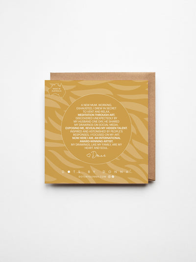 Leo the Lion Greeting Card