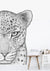 Luca the Leopard Removable Wall Decal