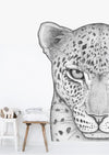 Luca the Leopard Removable Wall Decal