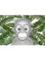 Ollie the Orangutan with Banana Leaves- Full Face