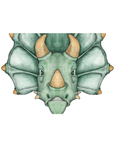 Tank the Triceratops- Full Face