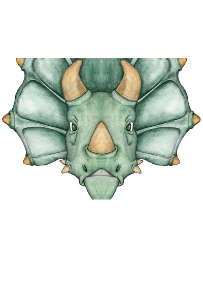 Tank the Triceratops- Full Face