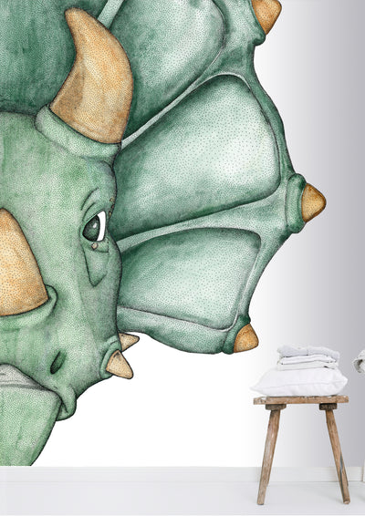 Tank the Triceratops Removable Wall Decal
