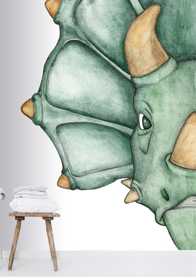 Tank the Triceratops Removable Wall Decal