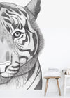 Timothy the Tiger Removable Wall Decal